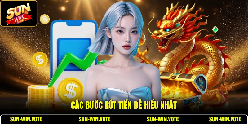 Các bước rút tiền dễ hiểu nhất