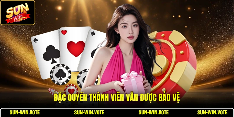 Đặc quyền thành viên vẫn được bảo vệ