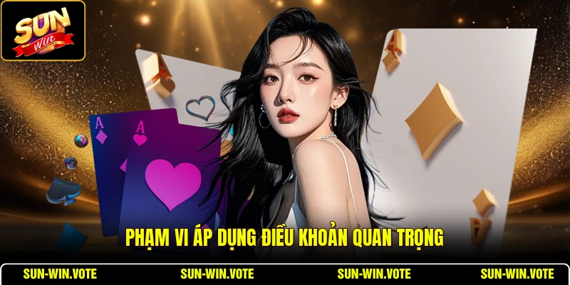 Phạm vi áp dụng điều khoản quan trọng